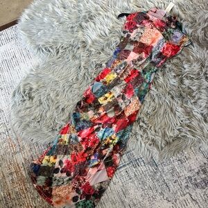 🩷🩷Anthropologie Multicolor Patchwork Dress
